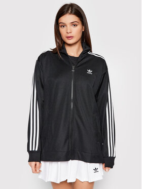adidas adidas Džemperis ar kapuci adicolor Classics HC2062 Melns Relaxed Fit