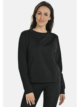 Teyli Teyli Bluzka 643 Czarny Classic Fit