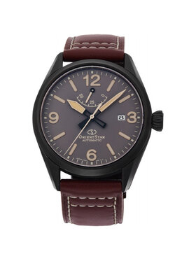 Orient Star Orient Star Zegarek RE-AU0202N00B Brązowy
