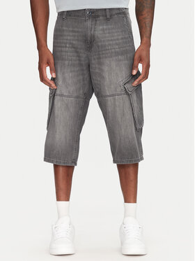 Tom Tailor Tom Tailor Džínsové šortky 1044977 Sivá Relaxed Fit