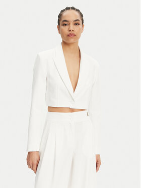 Patrizia Pepe Patrizia Pepe Giacca da abito 2S1531 A411 Bianco Regular Fit