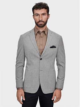 Evenemen Evenemen Marynarka PALLADINO Szary Slim Fit