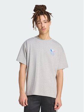 adidas adidas T-Shirt 164212 Szary jasny Oversize