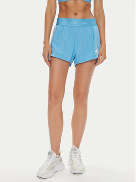adidas adidas Sportske kratke hlače Hyperglam IT4669 Svijetloplava Regular Fit
