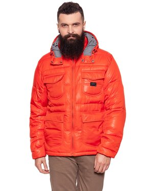 Lee Lee Kurtka zimowa LOCO PUFFA Czerwony Regular Fit