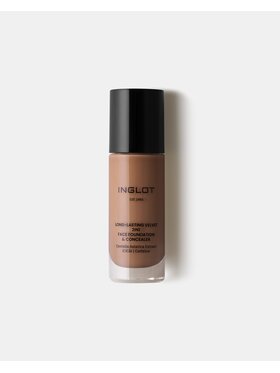 INGLOT INGLOT i korektor 2w1 Long-Lasting Velvet Podkład 718 Medium Olive
