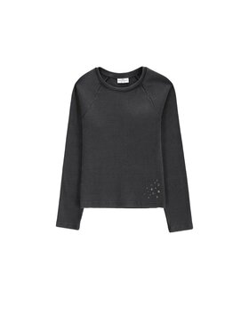 Coccodrillo Coccodrillo Longsleeve ZC6143104TGJ-021 Czarny Regular Fit