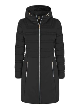 Yes Zee Yes Zee Kurtka zimowa Giacca INSERT SOFTSHELL Czarny Regular Fit