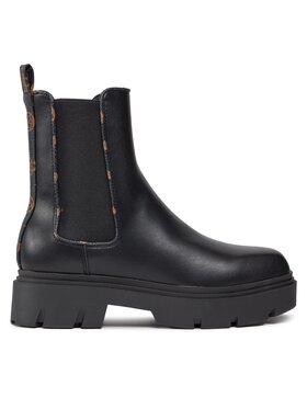 Guess Guess Členková obuv s elastickým prvkom FL8REN ELE10 Čierna