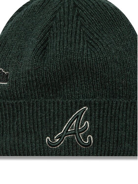 New Era Kapa Atlanta Braves World Series Patch Cuff Knit Beanie 60580730 Zelena