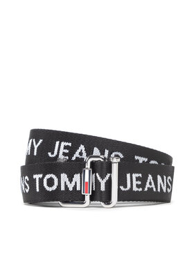 Tommy Jeans Tommy Jeans Naiste püksirihm Tjw Essential Webbing Belt AW0AW11650 Must