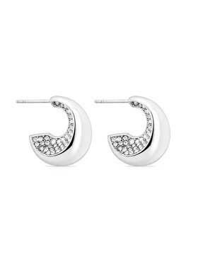 Guess Guess Обици JUBE06 249JW Сребрист