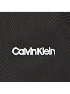 Calvin Klein Crossover Torbica Wide Strap Nylon Shoulder Bag Sm K60K611056 Crna