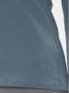 Calvin Klein Performance Tehnička Majica Dugih Rukava 00GWS4K263 Plava Regular Fit