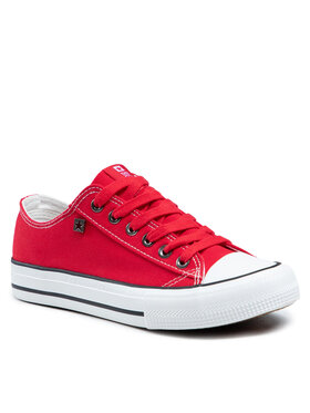 Big Star Shoes Big Star Shoes Plátenky DD274A234R36 Červená