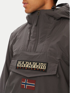 Napapijri Napapijri Kurtka anorak Rainforest Winter 3 NP0A4GMC Szary Regular Fit