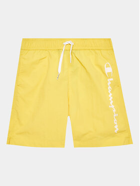 Champion Champion Плувни шорти 306107 Жълт Regular Fit