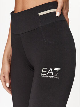 EA7 Emporio Armani Leggings 8NTP68 TJ01Z 0200 Crna Regular Fit