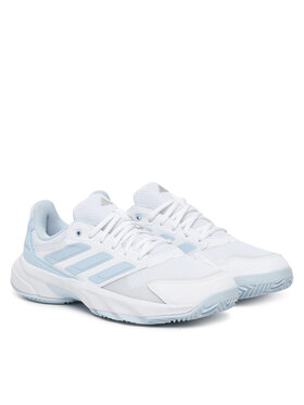adidas adidas Παπούτσια Τένις Courtjam Control 3 KI3443 Λευκό