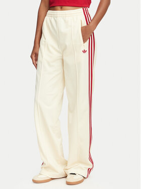 adidas adidas Pantaloni trening Firebird Loose Tracksuit KS4671 Crem Loose Fit