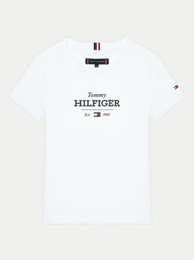 Tommy Hilfiger Tommy Hilfiger Футболка KB0KB09356 M Білий Regular Fit