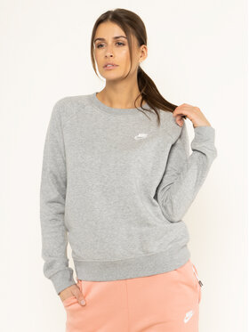 Nike Nike Bluza Essential Crew BV4110 Szary Regular Fit
