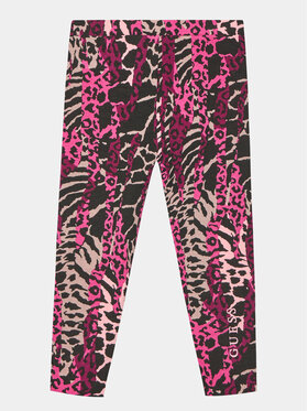 Guess Guess Legginsy K3BB02 K6YW3 Beżowy Slim Fit