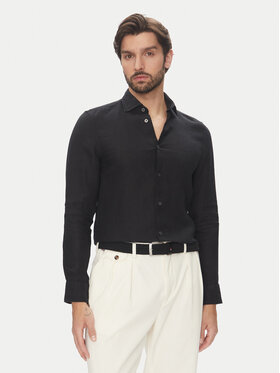 Marc O'Polo Marc O'Polo Риза 524 7428 42460 Черен Shaped Fit