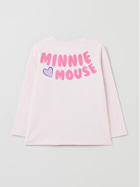 OVS Bluza MINNIE 1843586 Roza Regular Fit