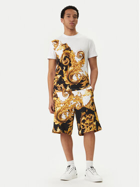 Versace Jeans Couture Versace Jeans Couture Футболка 80GAH6SB JS541 Білий Slim Fit