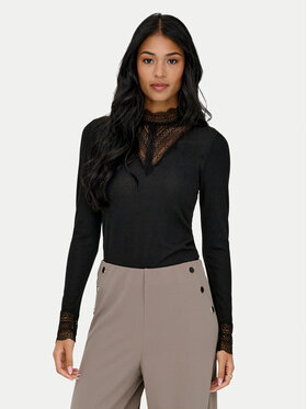 ONLY ONLY Bluză Tilde 15344695 Negru Regular Fit