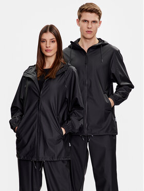 Rains Rains Neperšlampanti striukė 18370 Juoda Regular Fit