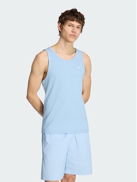 adidas adidas Tank top 164740 Niebieski jasny Regular Fit