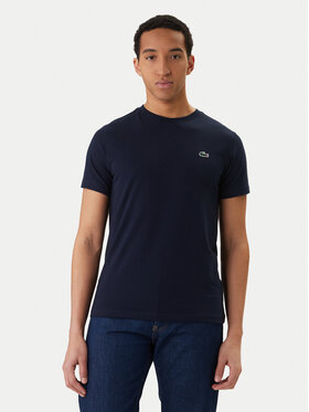Lacoste Lacoste T-Shirt TH0003 Granatowy Regular Fit