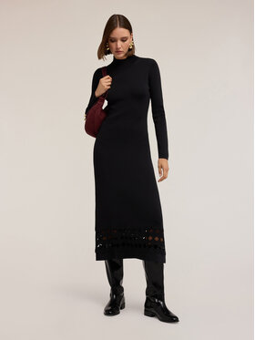 Motivi Motivi Vestito da giorno 7635W001448N033 Nero Regular Fit
