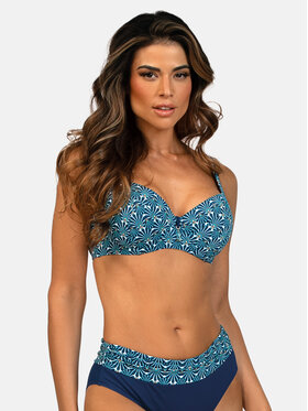 Feba Feba Bikini pezzo sopra FG04 Blu