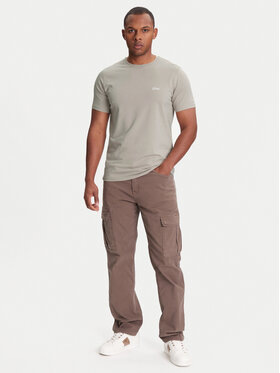 Guess Guess T-särk M4GI70 KC9X0 Beež Slim Fit