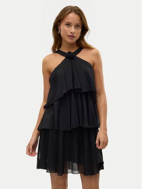 Vero Moda Vero Moda Abito da cocktail Felicia 10329767 Nero Regular Fit