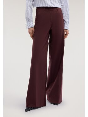 Trussardi Trussardi Pantaloni di tessuto P272A002362N046 Bordeaux Over Fit