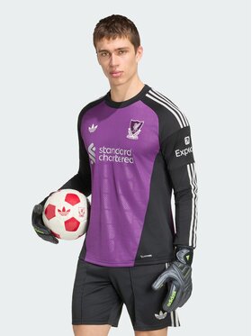 adidas adidas Koszulka techniczna 171838 Fioletowy Slim Fit