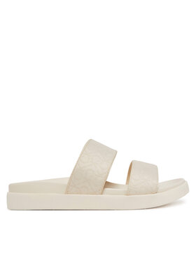 Calvin Klein Calvin Klein Šľapky Flat Slide Jacq HW0HW02486 Écru