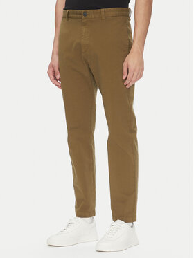 HUGO HUGO Pantaloni chino 50530886 Verde Slim Fit