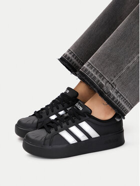 adidas adidas Sneakersy Streettalk Bold Shoes Junior KI1795 Čierna