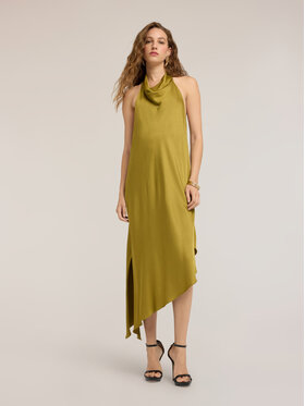 Motivi Motivi Vestito da giorno 7069Q003728N025 Verde chiaro A-Line Fit