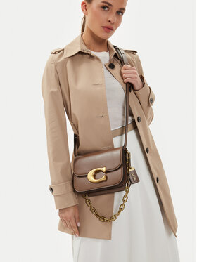 Coach Coach Torbica Lux Calf Idol Bag CM557 Siva