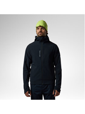 Rossignol Rossignol Kurtka outdoor M Venon Wind Hoodie Jacket Czarny Slim Fit