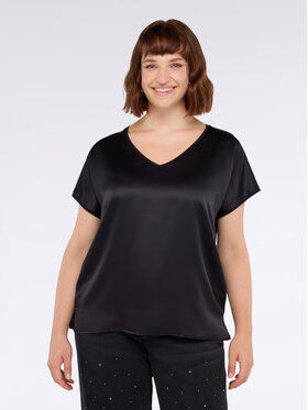 Fiorella Rubino Fiorella Rubino T-Shirt G063L508553N033 Czarny Regular Fit