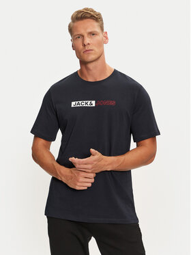 Jack&Jones Jack&Jones T-krekls Corp 12233999 Tumši zils Standard Fit