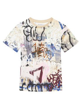 Guess Guess T-Shirt L5YI19 K8HM4 Kolorowy Regular Fit