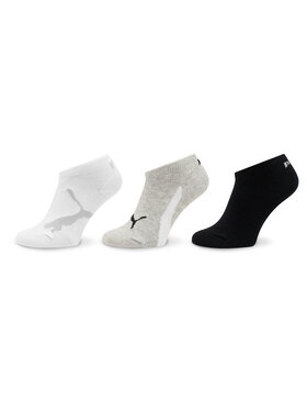 Puma Puma Set od 3 para dječjih visokih čarapa Kids Bwt Sneaker 3P 907960 Bijela